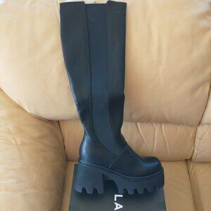Black Knee-High Women's Boots
